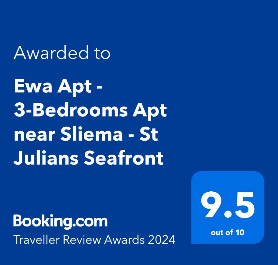 Apartmán Ewa Apt - 3-Bedrooms Apt Near Sliema - St Julians Seafront Gzira Malta